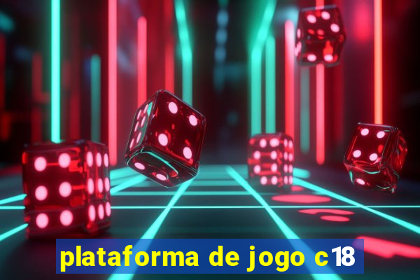 plataforma de jogo c18